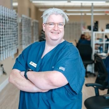 Euan McGinty, independent optometrist